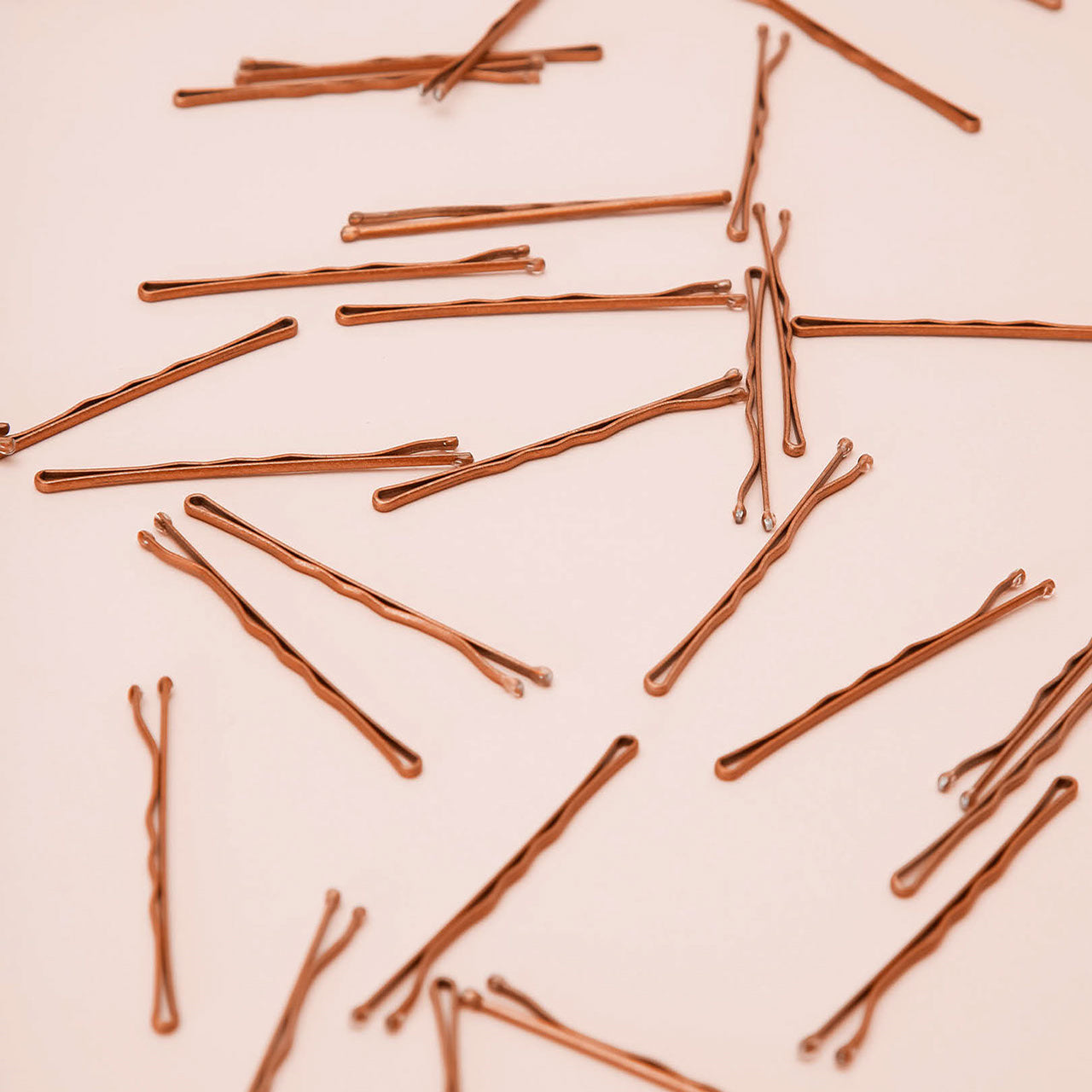 Brown Bobby Pins 45pc Set