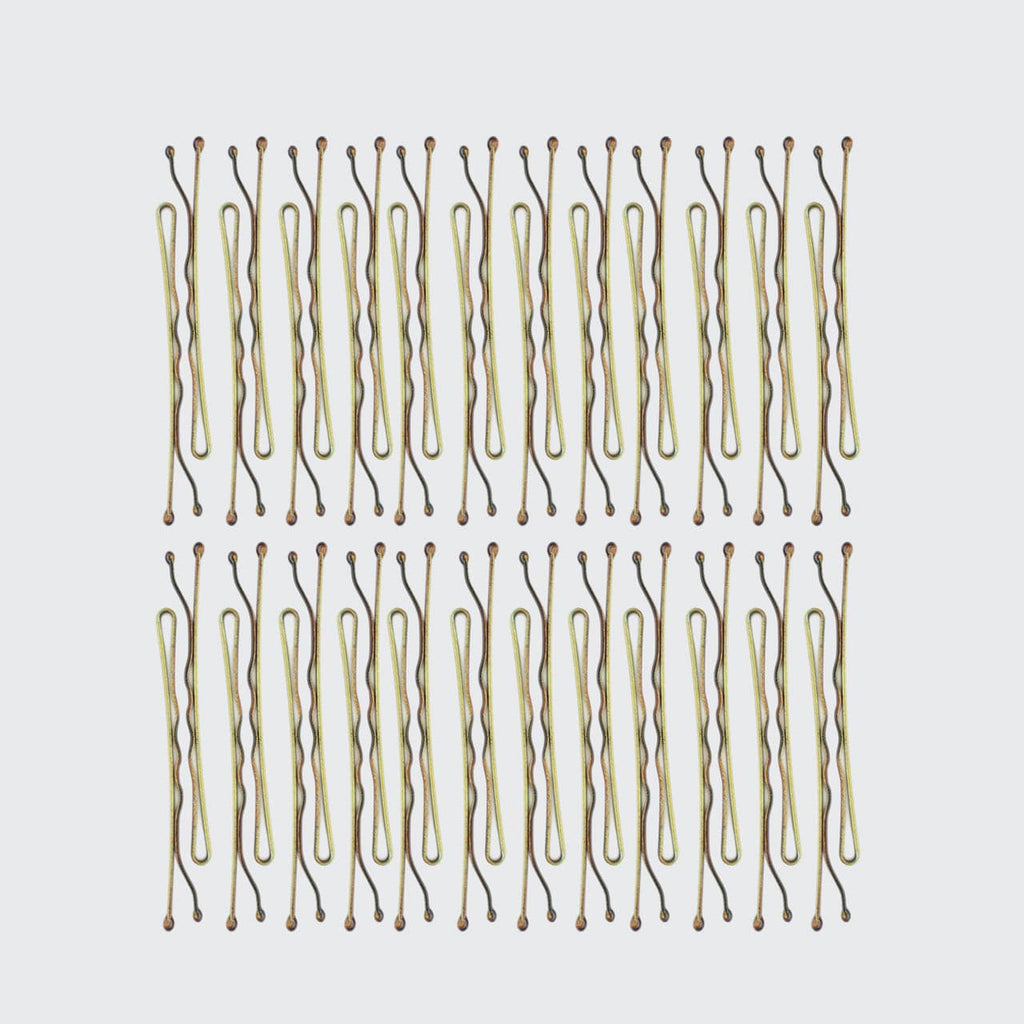 Brown Bobby Pins 45pc Set