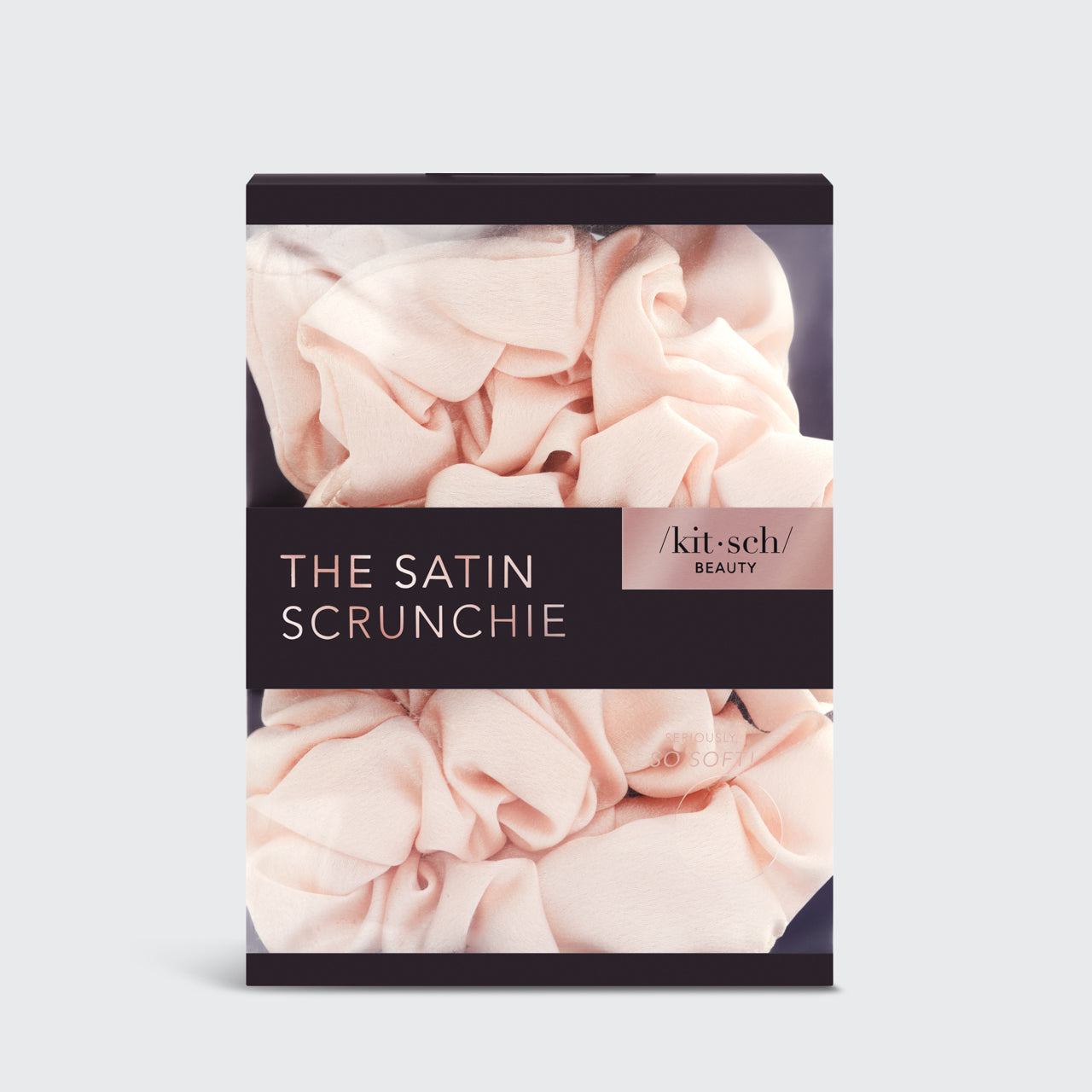 Satin Sleep Scrunchies - Blush