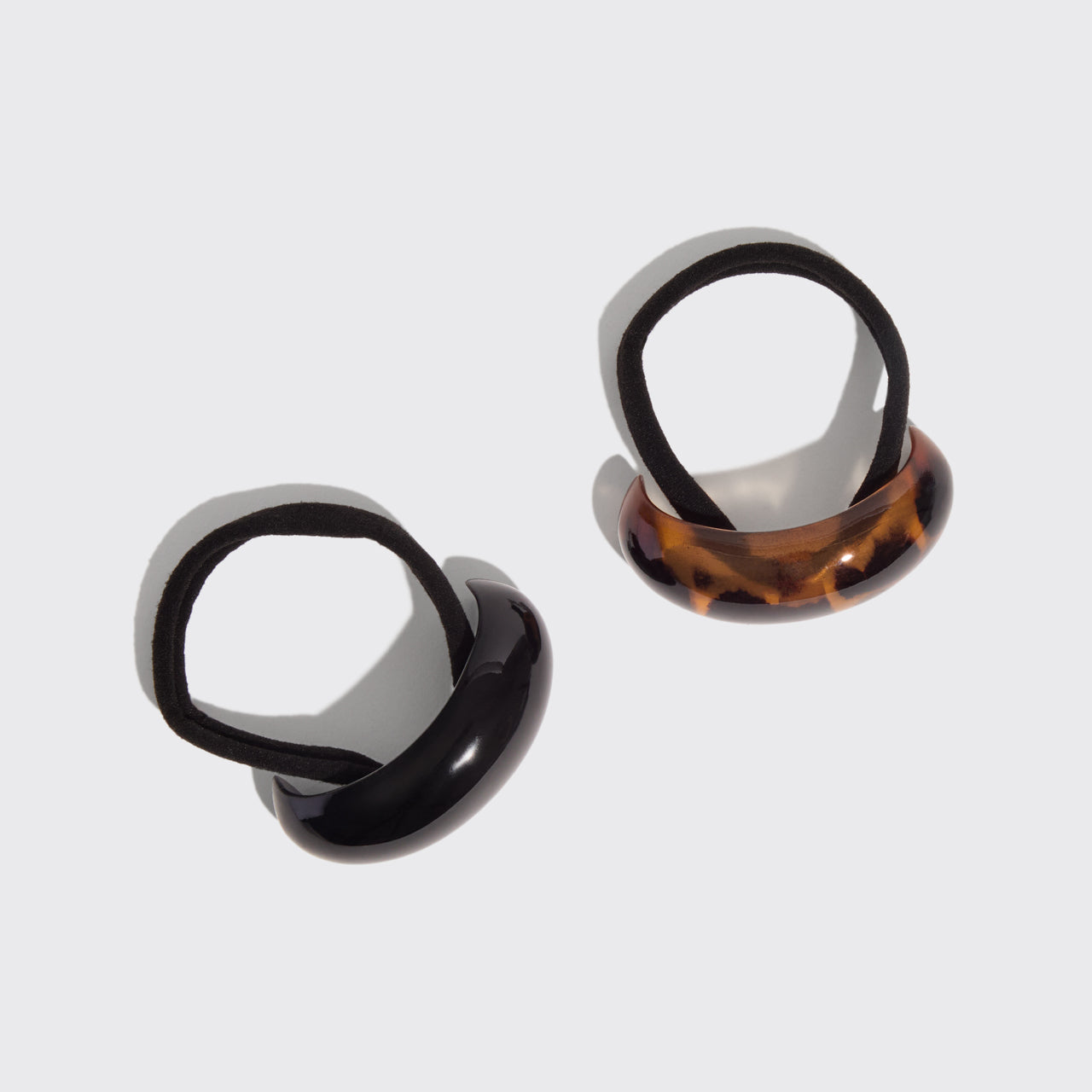Black &amp; Tort Cloud Cuffs - Medium