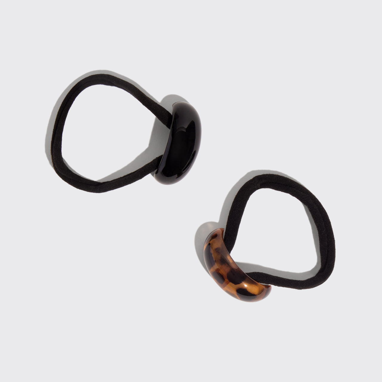 Black &amp; Tort Cloud Cuffs - Small