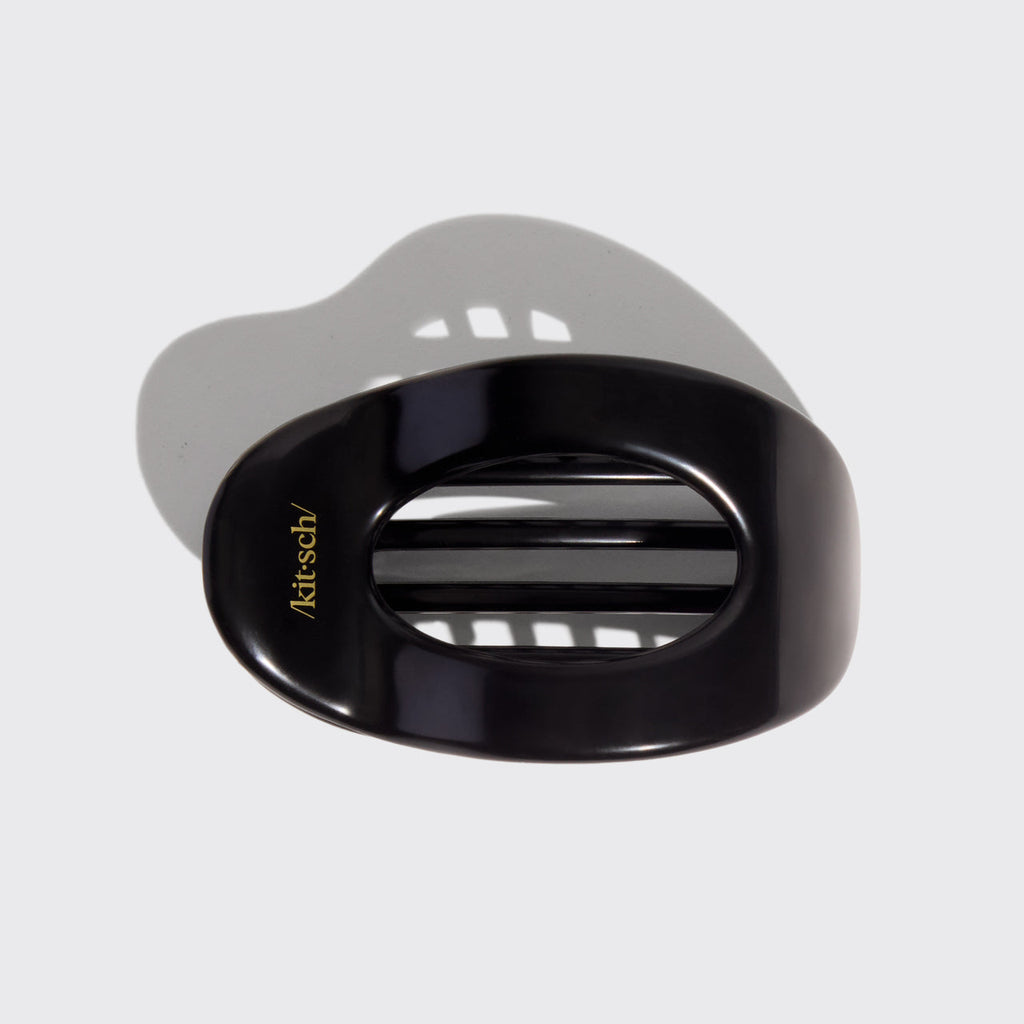 Black Flat Cloud Clip - Small