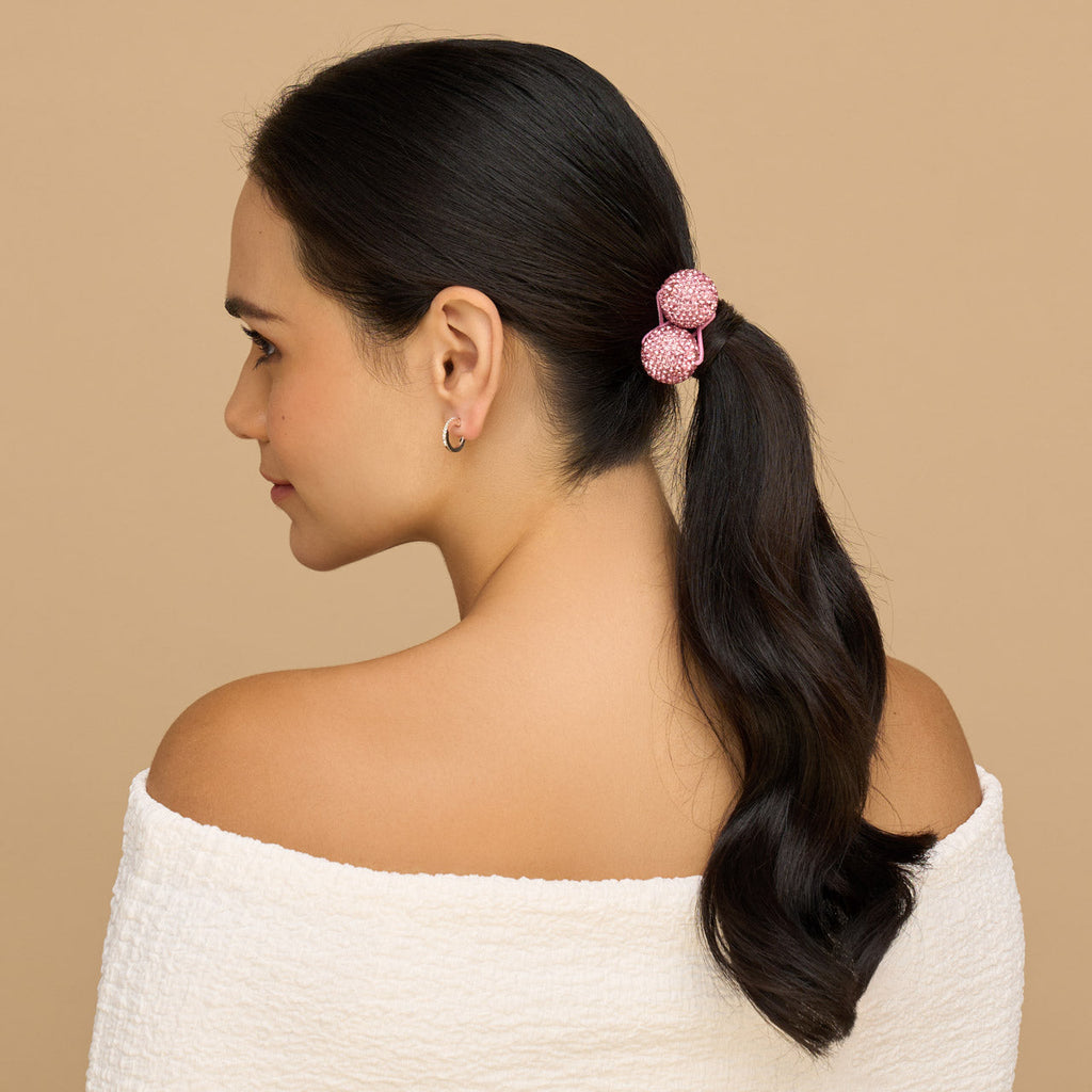 Red &amp; Pink Bubble Hair Ties