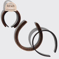 Black &amp; Chocolate Satin &amp; Velvet Headbands