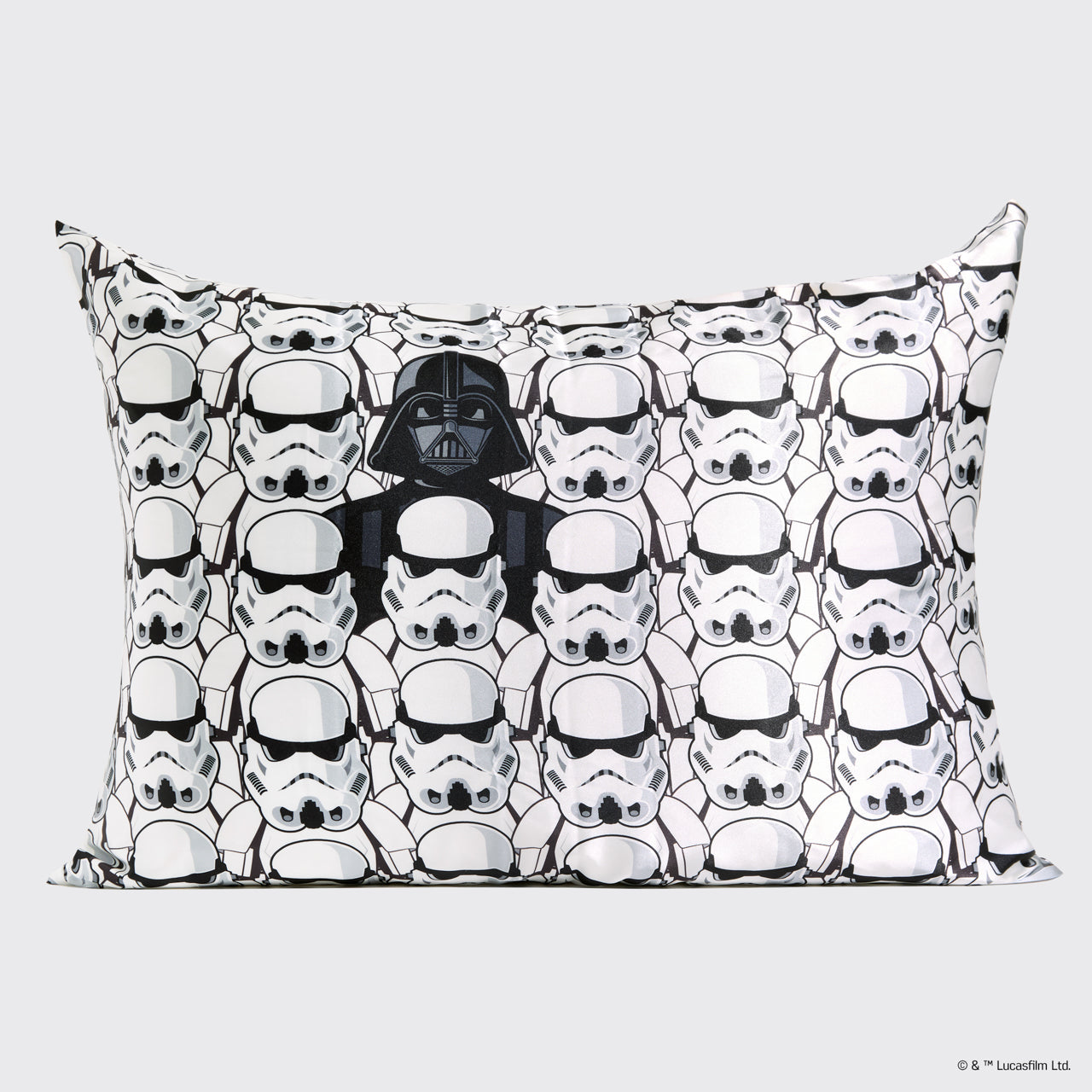 Star Wars™ &amp; Kitsch Satin Pillowcase in Darth Vader &amp; Stormtroopers