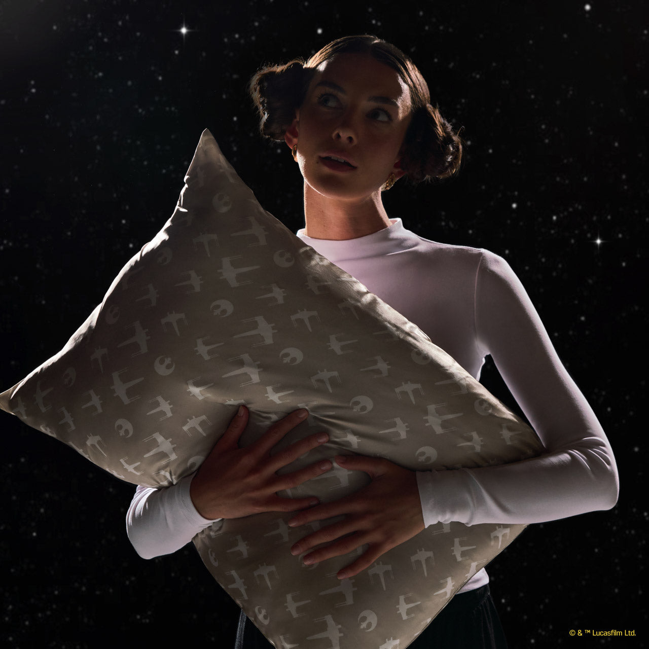 Star Wars™ &amp; Kitsch Satin Pillowcase in Rebel Alliance