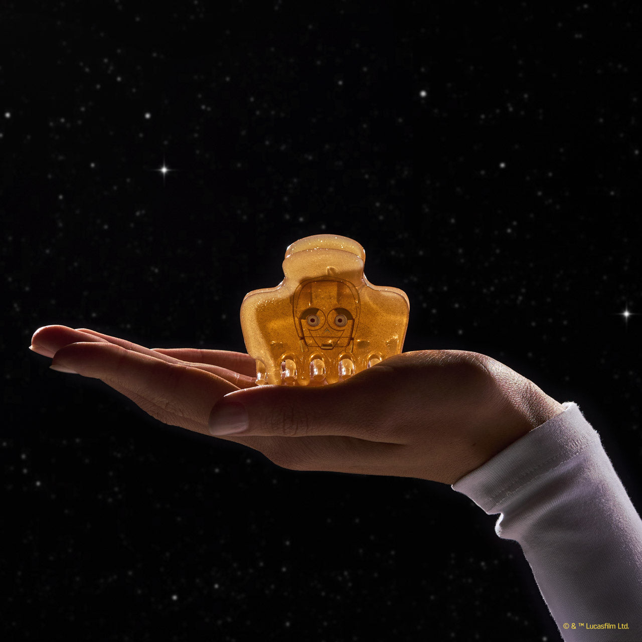 Star Wars™ &amp; Kitsch Glitter Cloud Clip in C-3PO