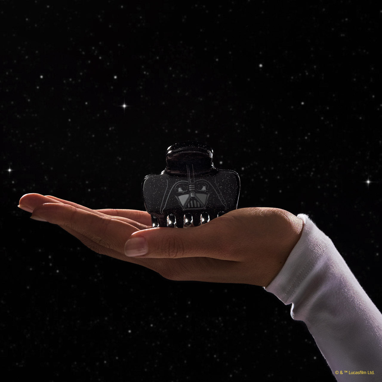 Star Wars™ &amp; Kitsch Glitter Cloud Clip in Darth Vader