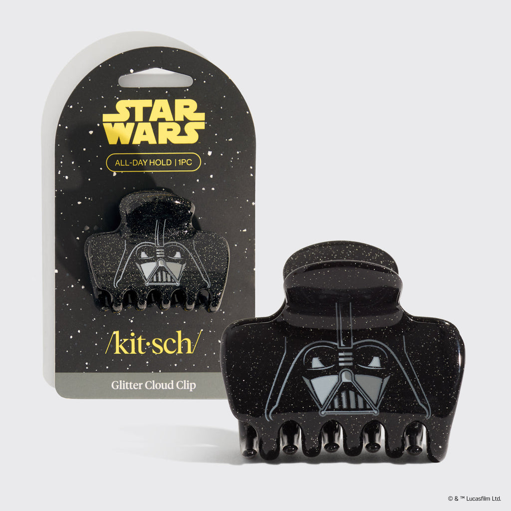 Star Wars™ &amp; Kitsch Glitter Cloud Clip in Darth Vader