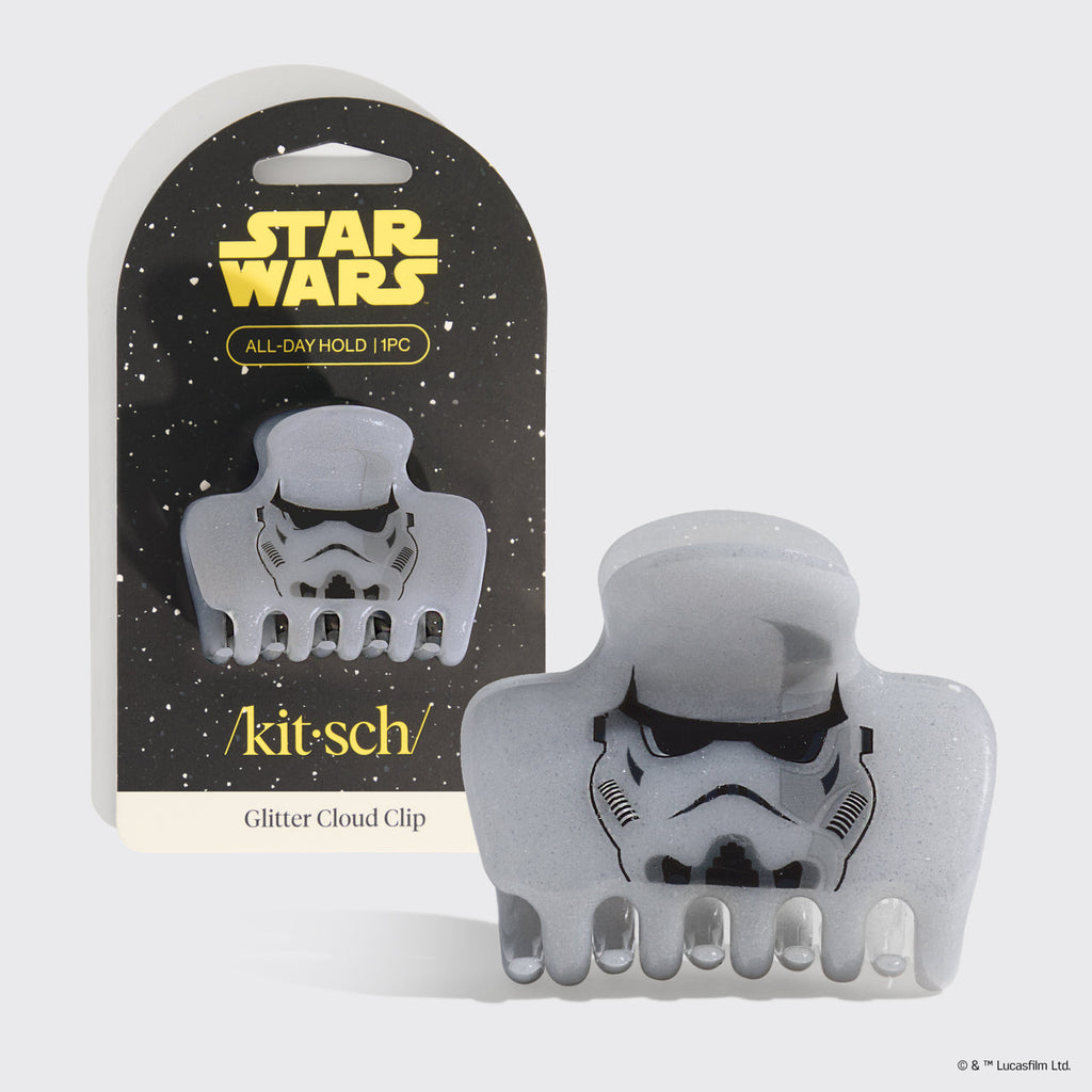 Star Wars™ &amp; Kitsch Glitter Cloud Clip in Stormtrooper