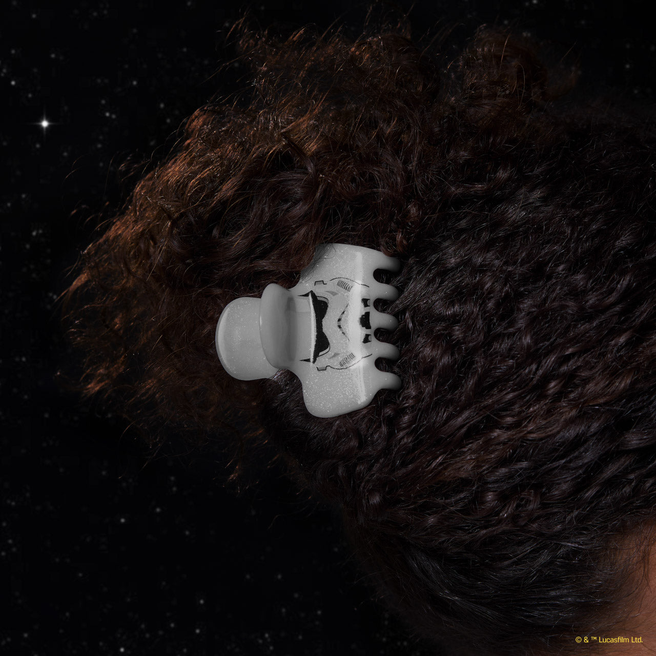 Star Wars™ &amp; Kitsch Glitter Cloud Clip in Stormtrooper