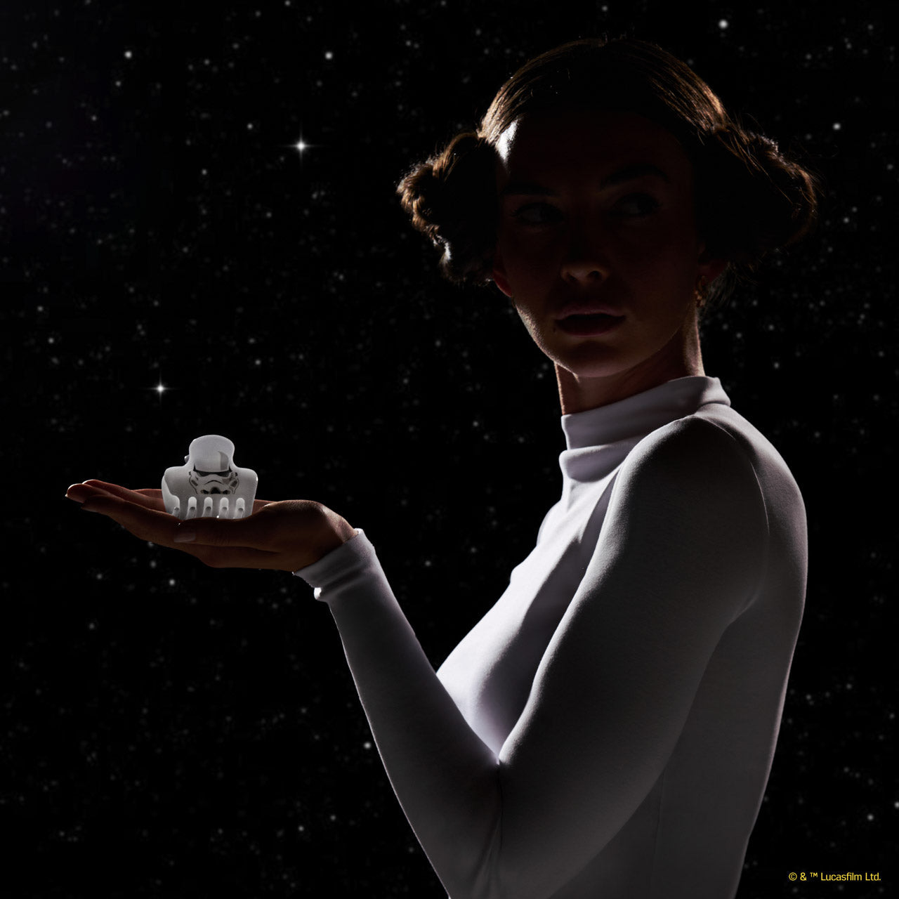 Star Wars™ &amp; Kitsch Glitter Cloud Clip in Stormtrooper