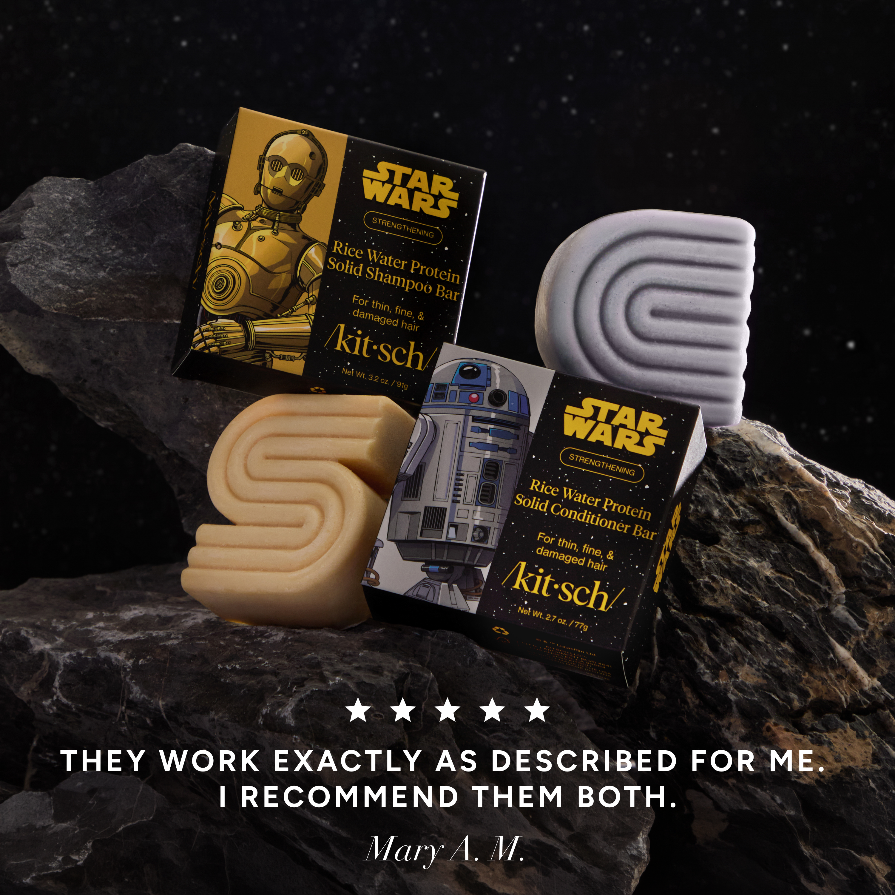 Star Wars™ &amp; Kitsch Shampoo &amp; Conditioner Combo