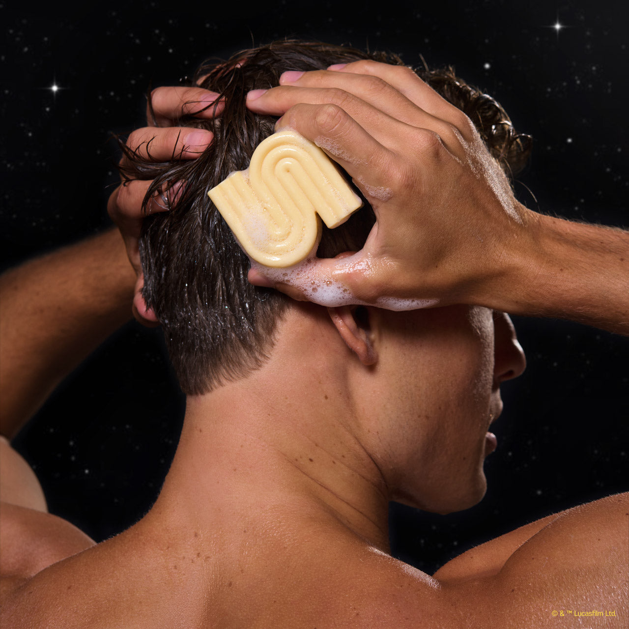 Star Wars™ &amp; Kitsch Rice Water Protein Strengthening Solid Shampoo - C-3PO