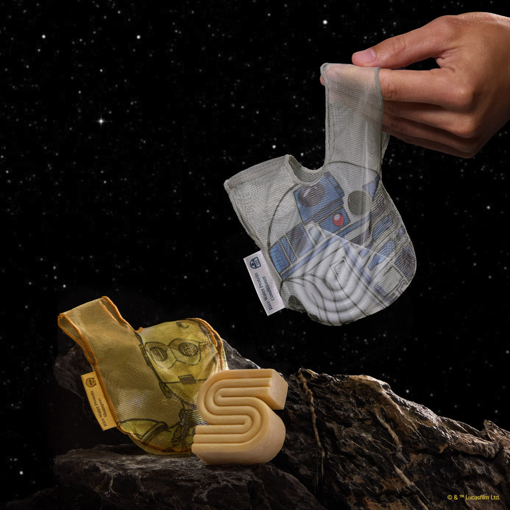 Star Wars™ &amp; Kitsch Shampoo Bar Saver Bag - C-3PO