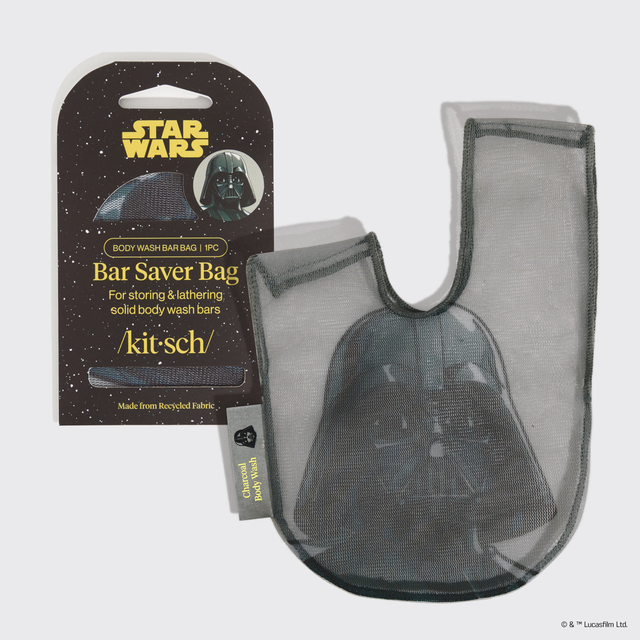 Star Wars™ &amp; Kitsch Body Bar Saver Bag - Darth Vader