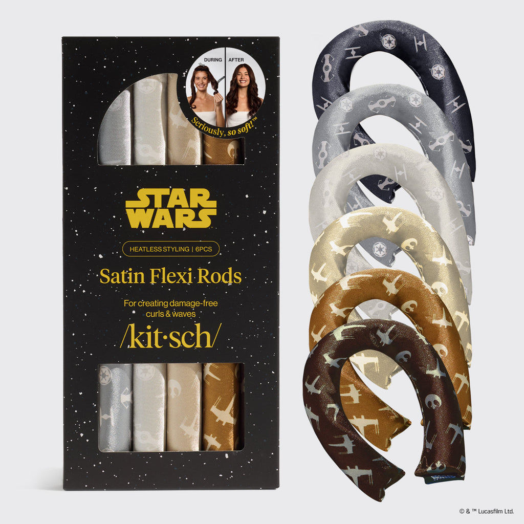 Star Wars™ &amp; Kitsch Satin Flexi Rods - Light Side vs Dark Side