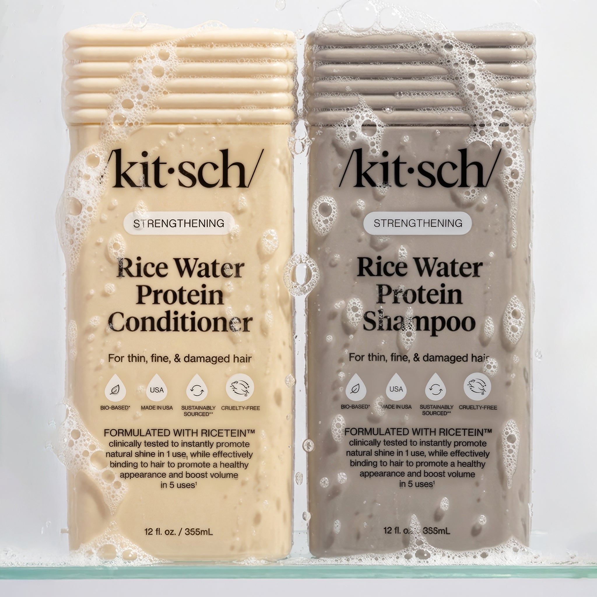 Rice Water Shampoo &amp; Conditioner Combo for Hair Growth