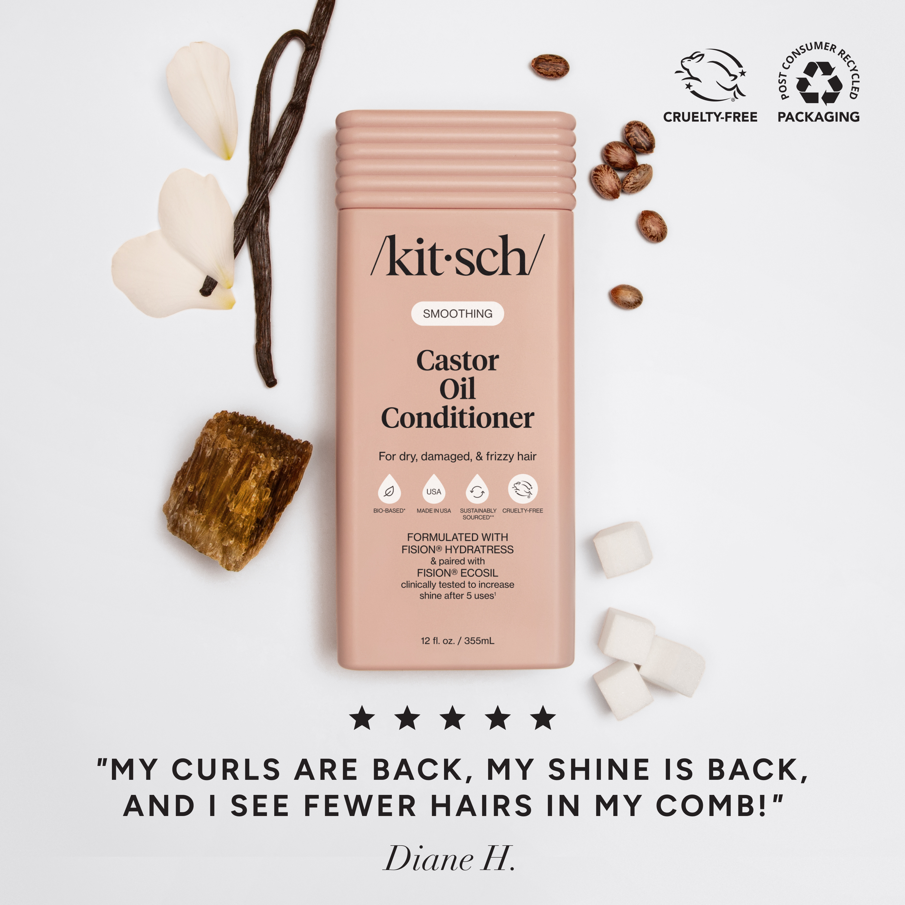 Castor Oil Nourishing Shampoo &amp; Conditioner Combo