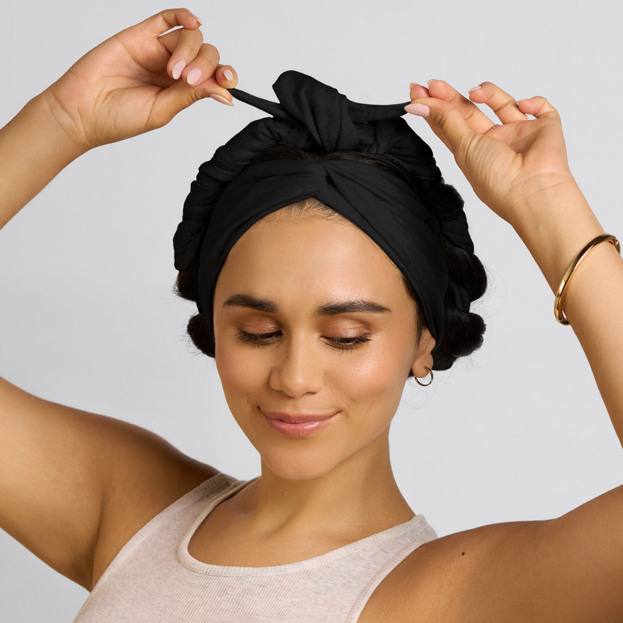 Black Set &amp; Flow Active Curling Headband
