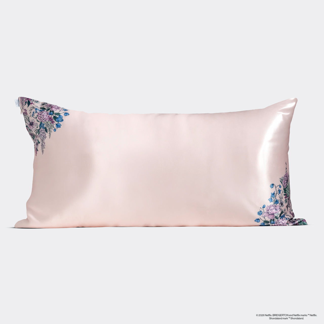 Bridgerton x Kitsch Satin Pillowcase in Wisteria 4 Pack - King