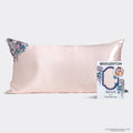 Bridgerton x Kitsch Satin Pillowcase in Wisteria 2 Pack - King