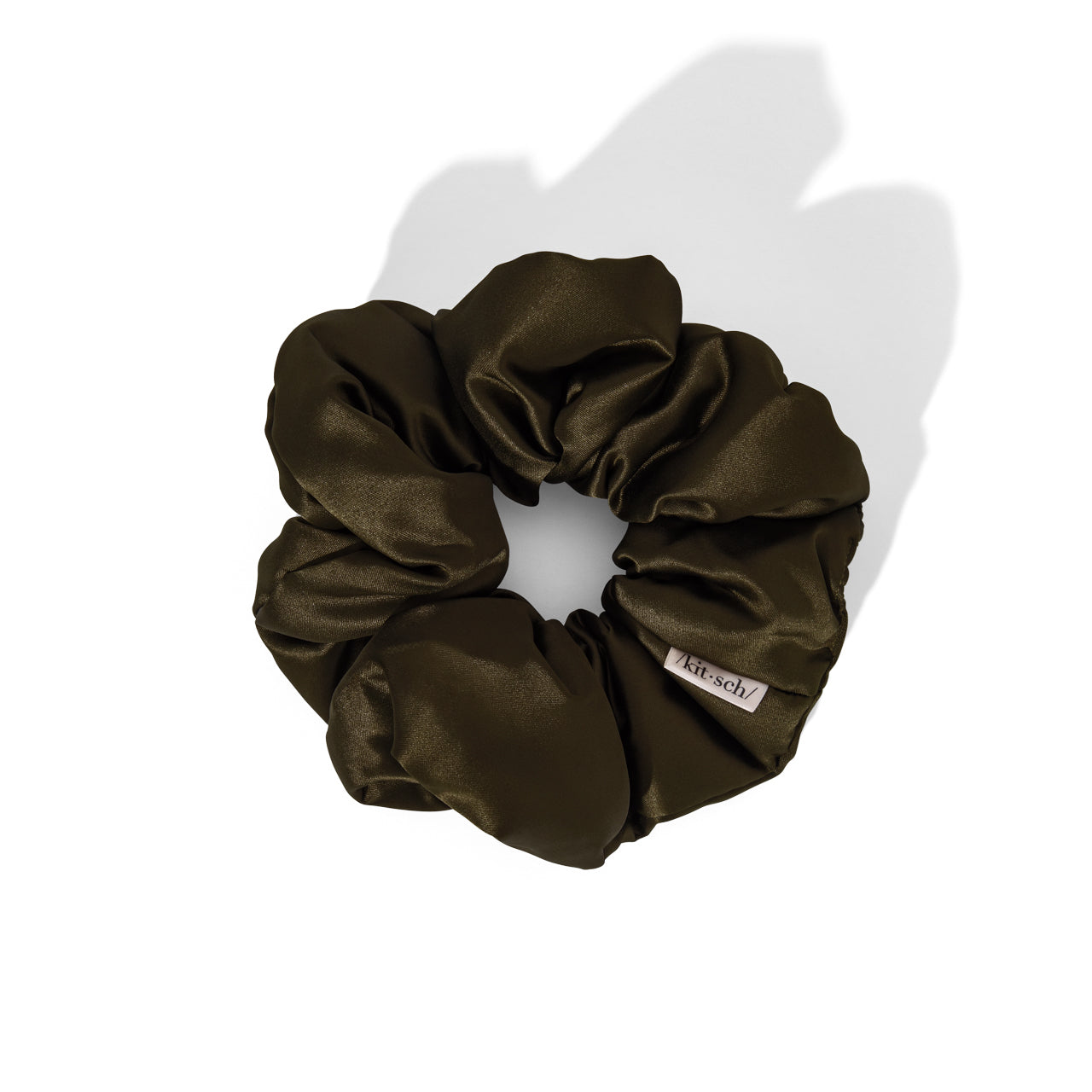 Black Satin Pillow Scrunchies® 4pc Set
