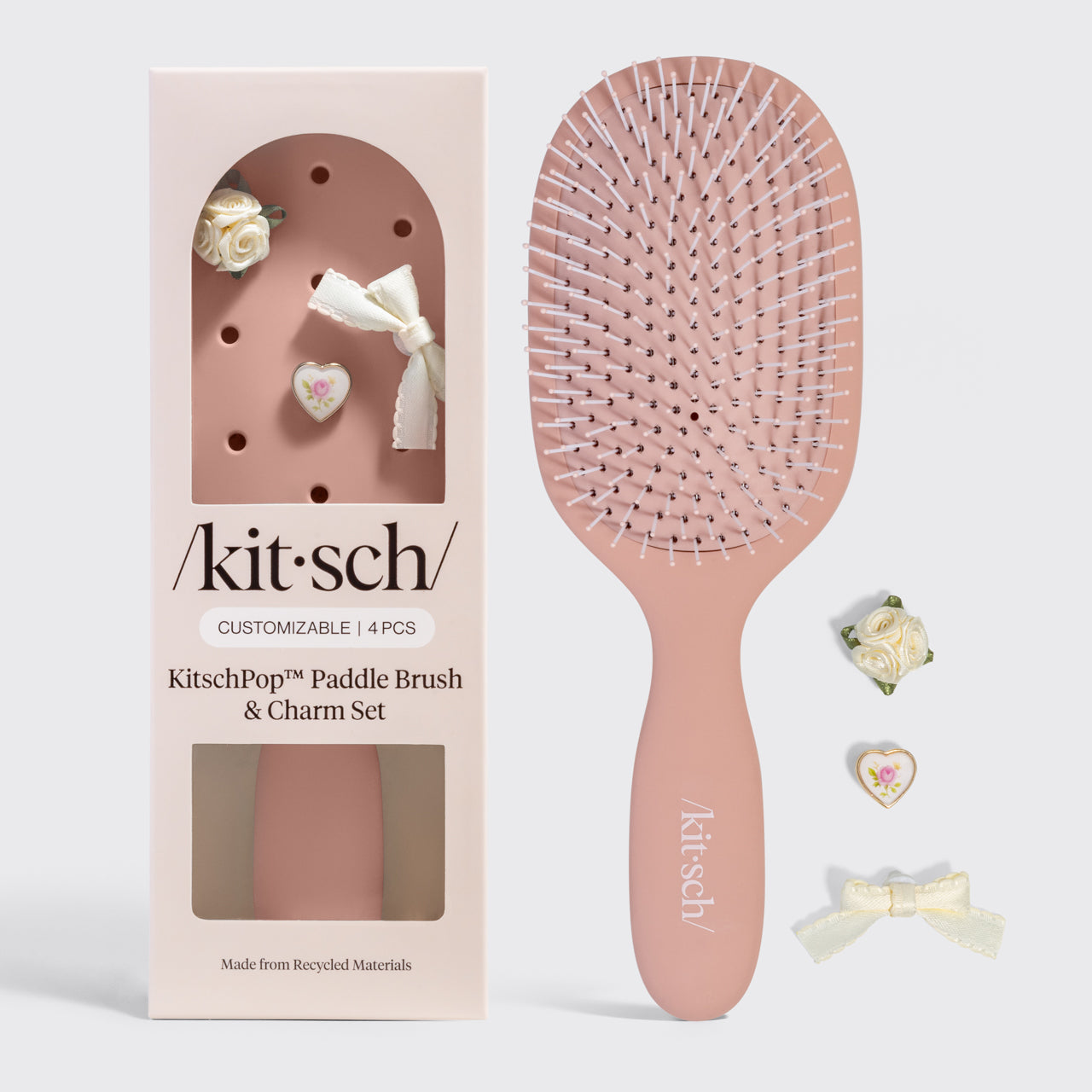 KitschPop™️ Paddle Brush in Terracotta