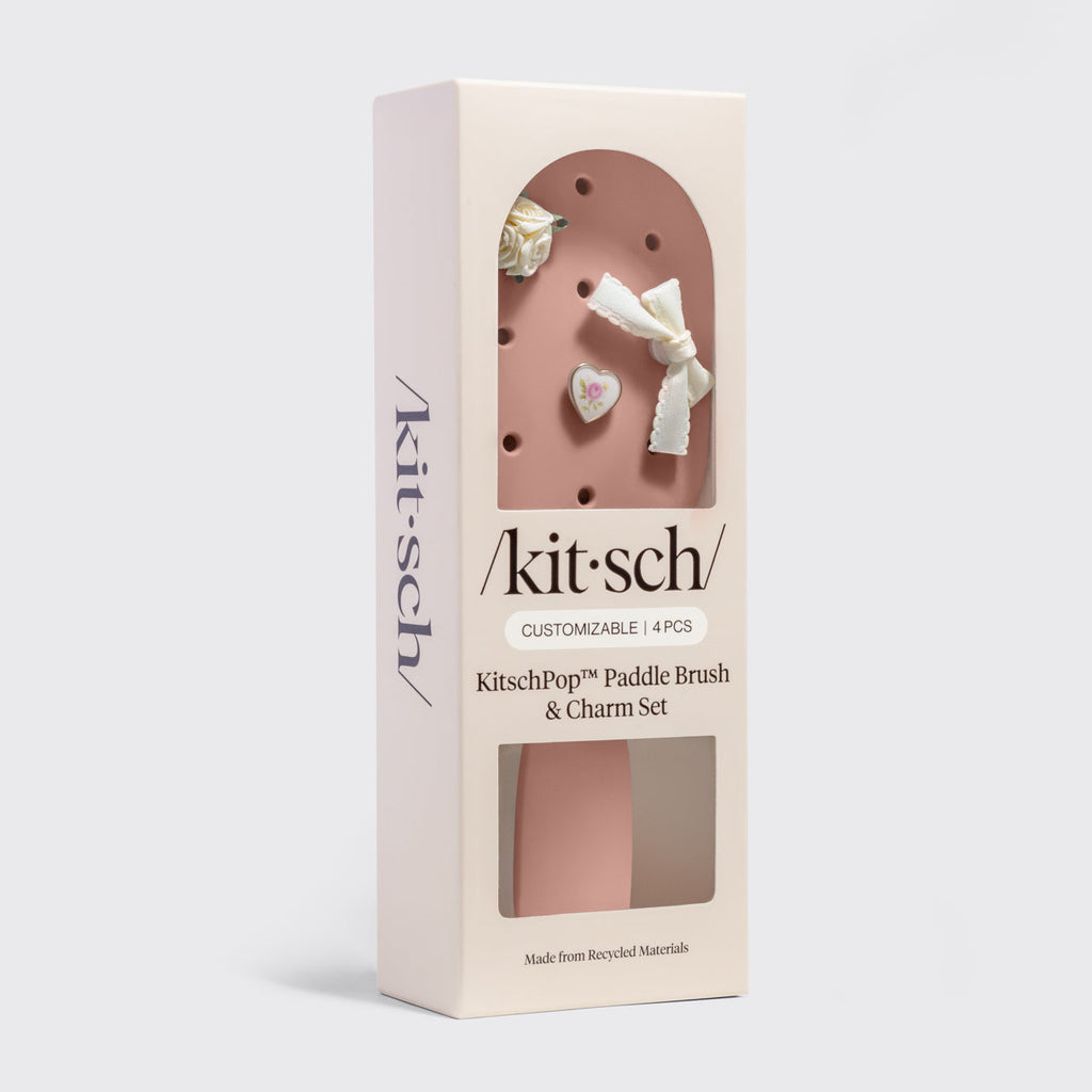 KitschPop™️ Paddle Brush in Terracotta