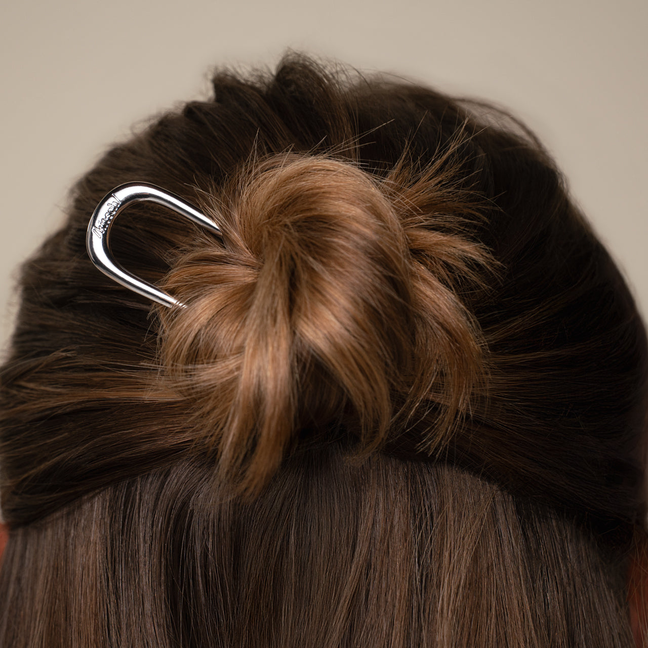 Silver Mini Metal French Hair Pin &amp; Clips Set