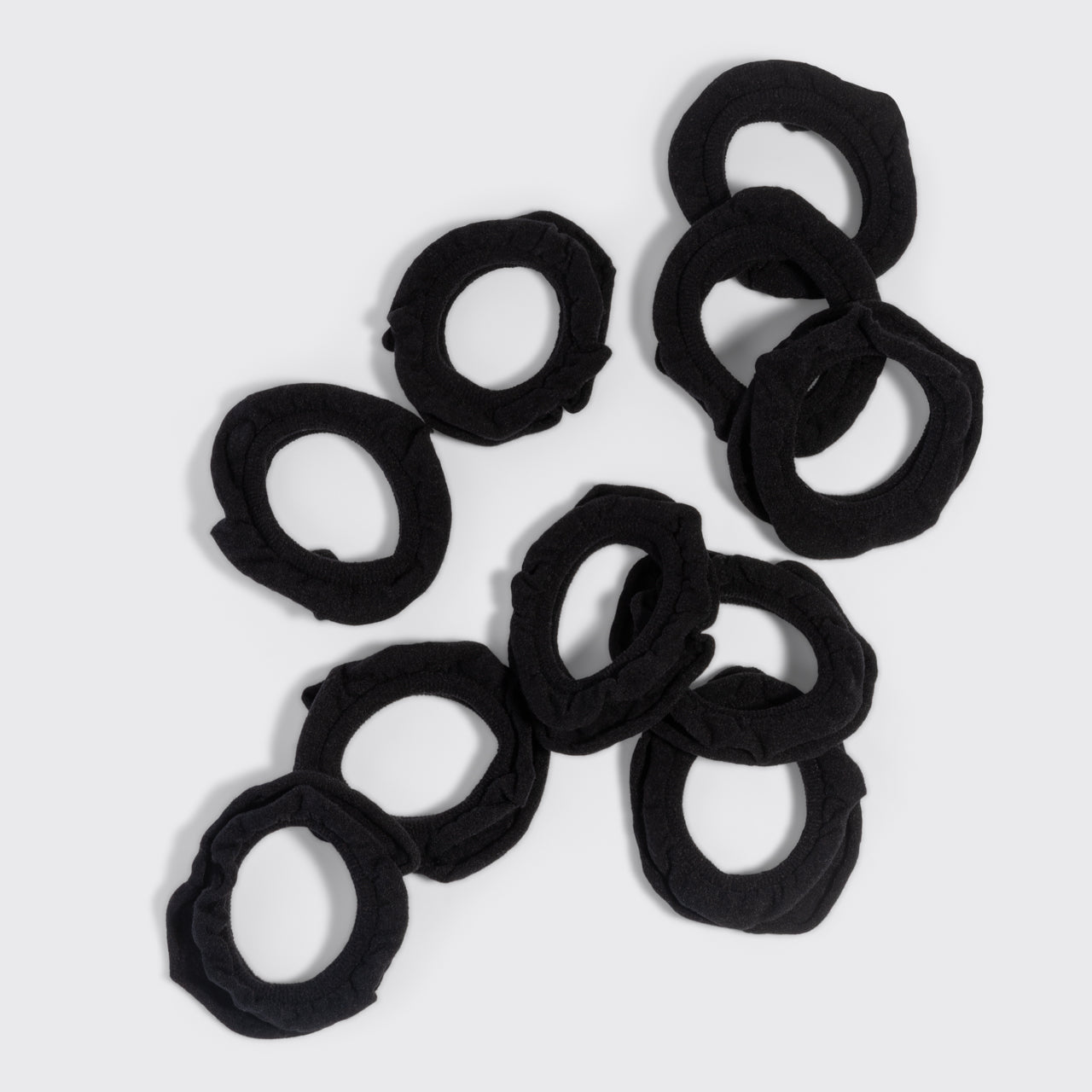 Black Petal Hair Elastics