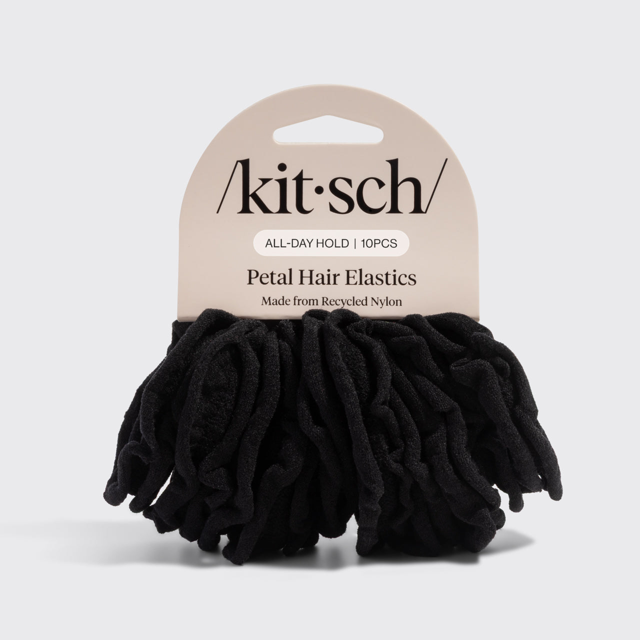Black Petal Hair Elastics