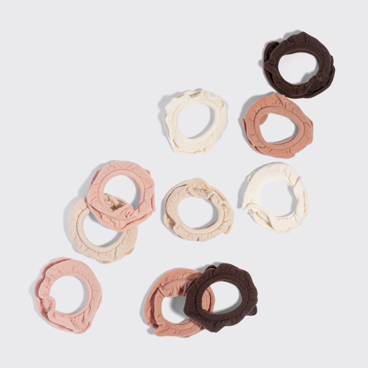 Blush Petal Hair Elastics