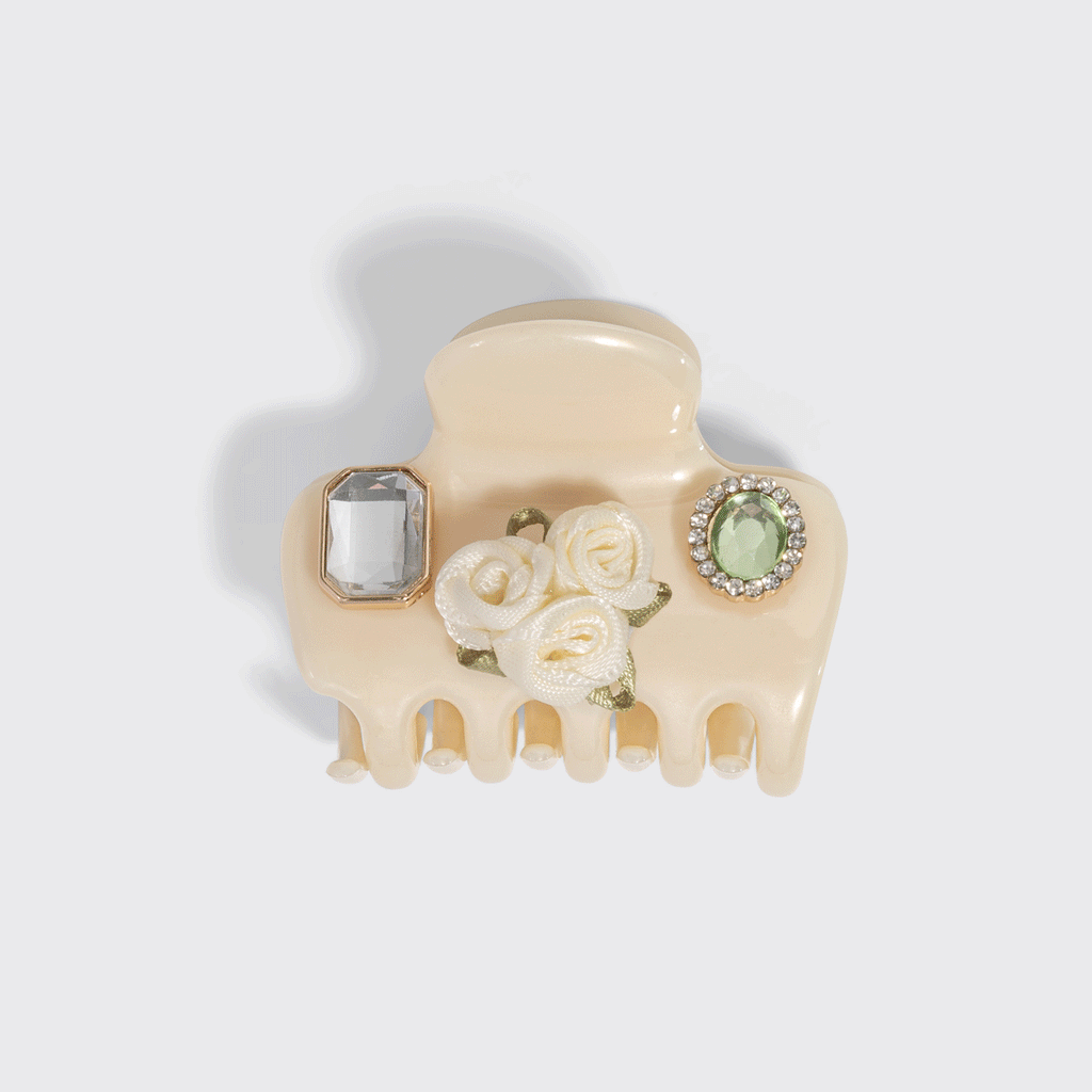 KitschPop™️ Cloud Clip &amp; Charms in Pearlized Cream