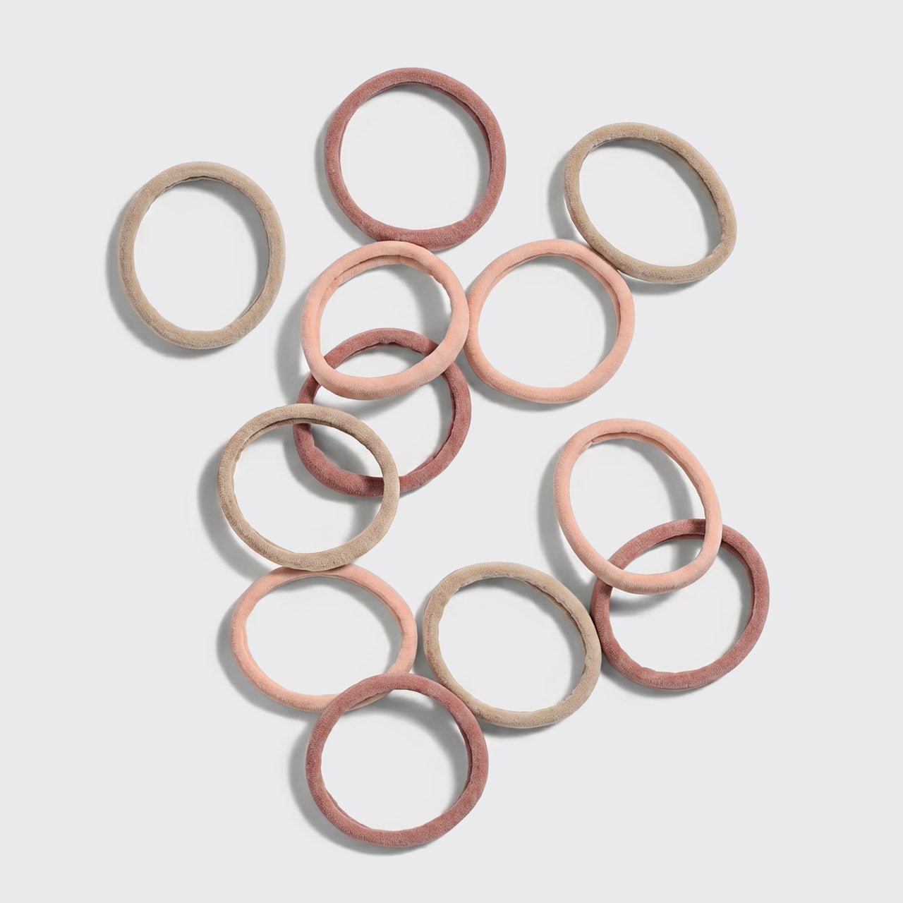 Rosewood Seamless Hair Elastics 12pc Set