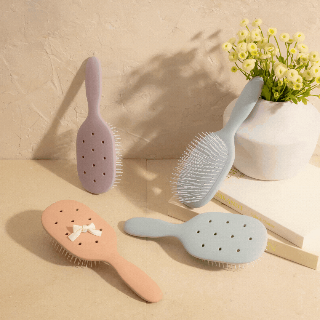 KitschPop™️ Paddle Brush in Terracotta