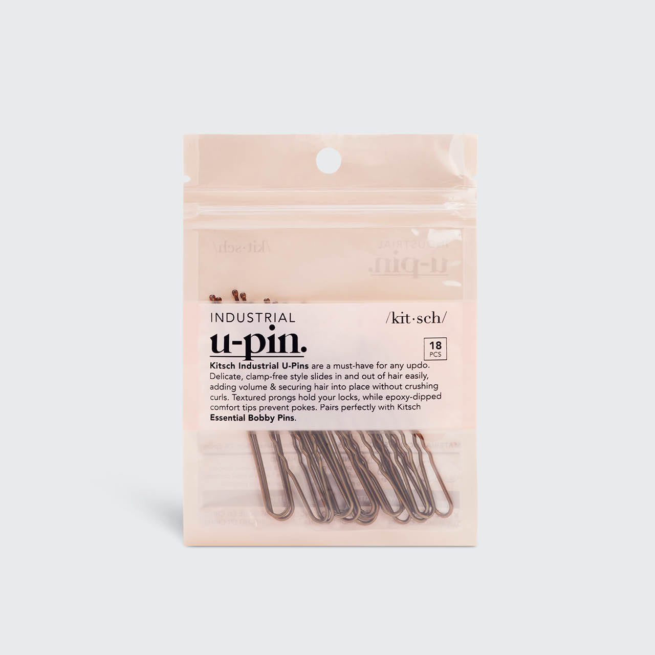 Brown U Pins 18pc Set