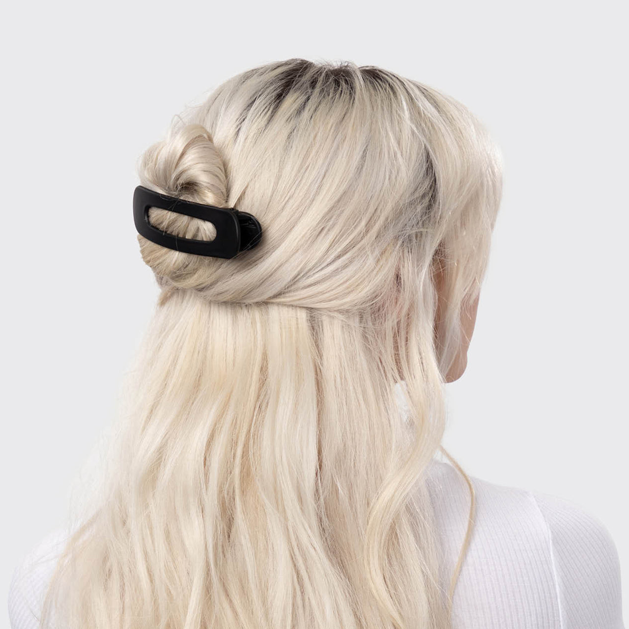 Black &amp; Tort Flat Lay Claw Clips 2pc Set