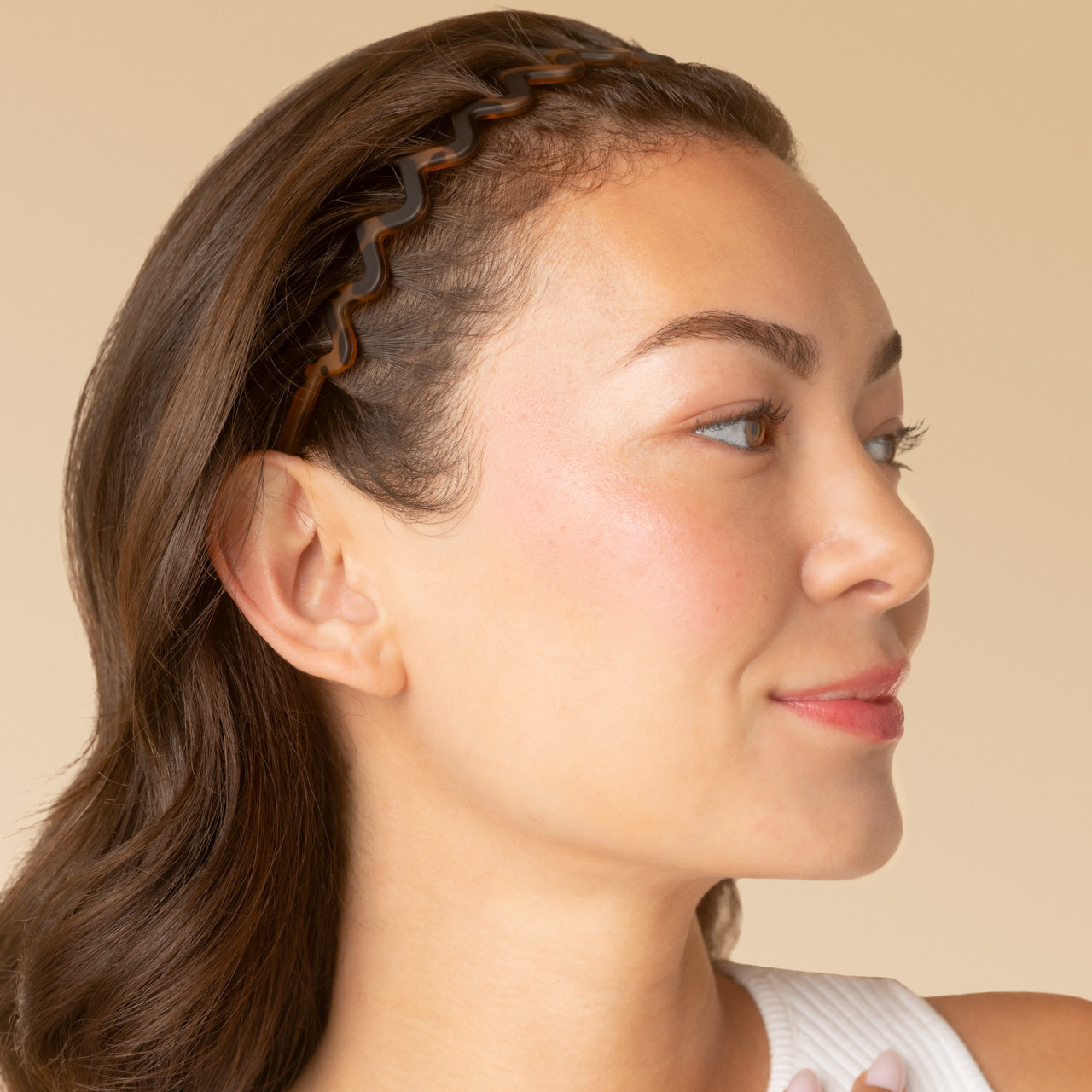 Zig Zag Headband 2pc- Black &amp; Tort