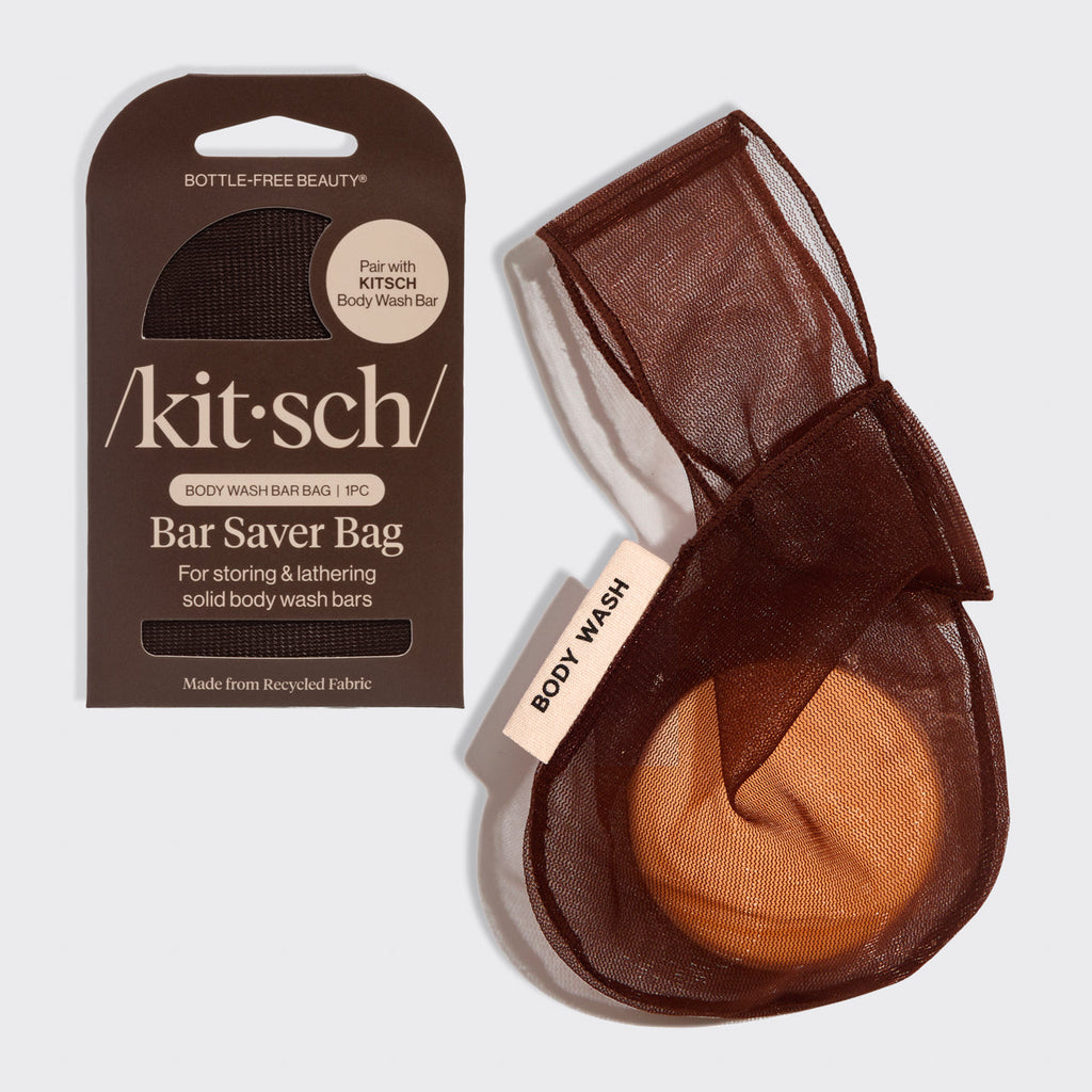 Chocolate Body Wash Bar Bag