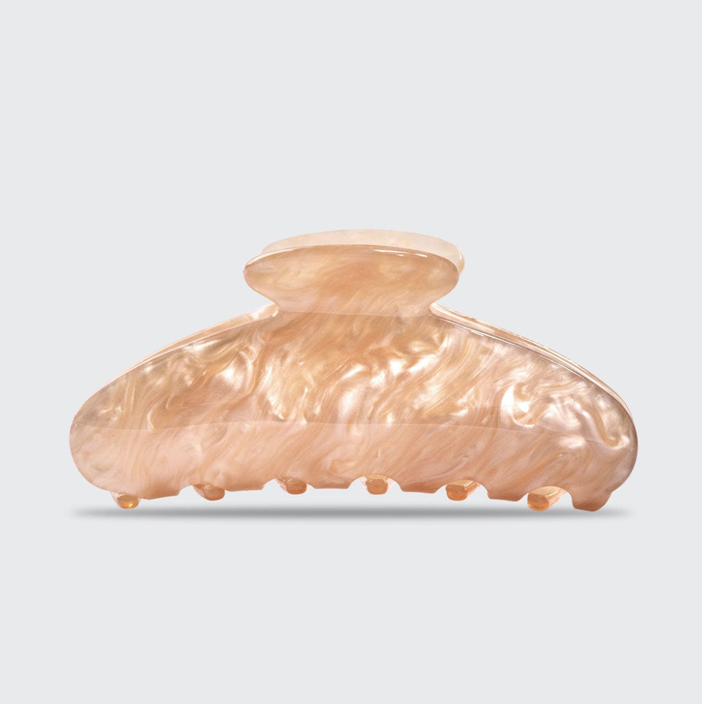 Blonde Marble Claw Clip