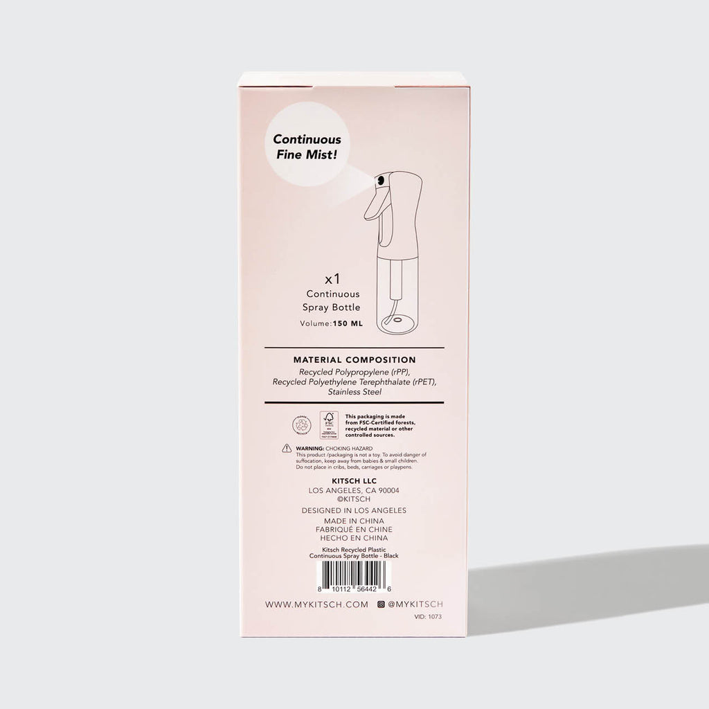 Black Continuous Spray