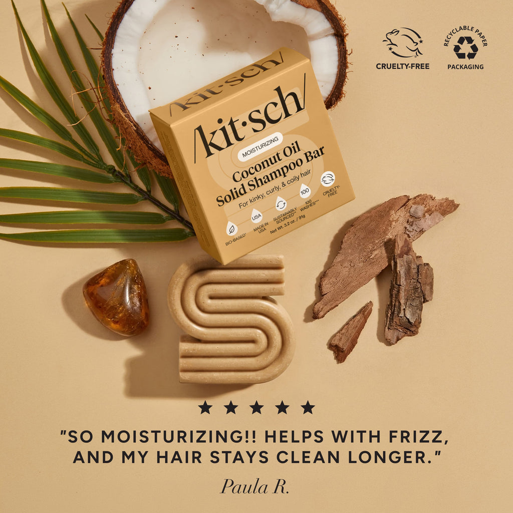 Coconut Oil Shampoo Bar for Dry Damaged Hair