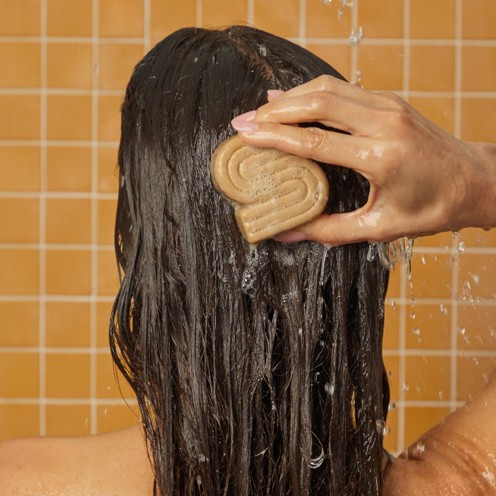 Coconut Oil Shampoo Bar for Dry Damaged Hair