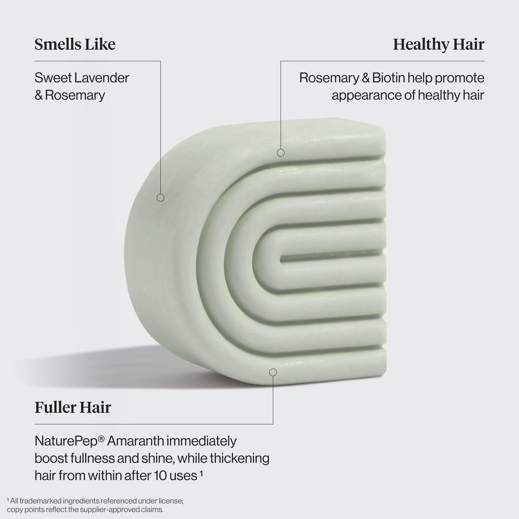 Rosemary &amp; Biotin Volumizing Shampoo &amp; Conditioner Bar Combo