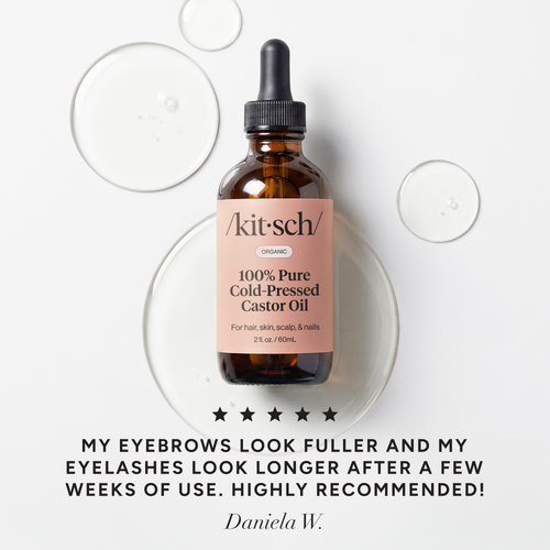 100% Castor Oil 2oz + FREE Eco-Friendly Dermaplaner