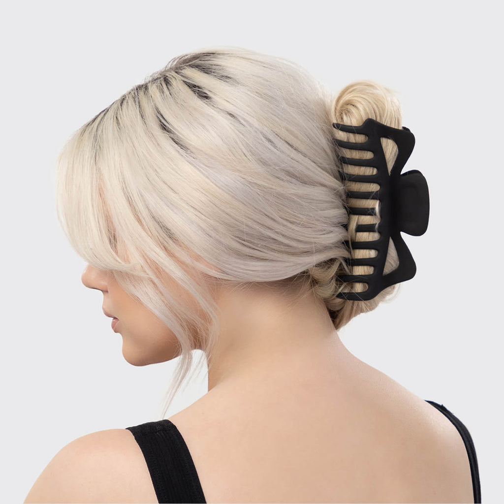 Black &amp; Tort Classic Claw Clips 2pc Set - Jumbo