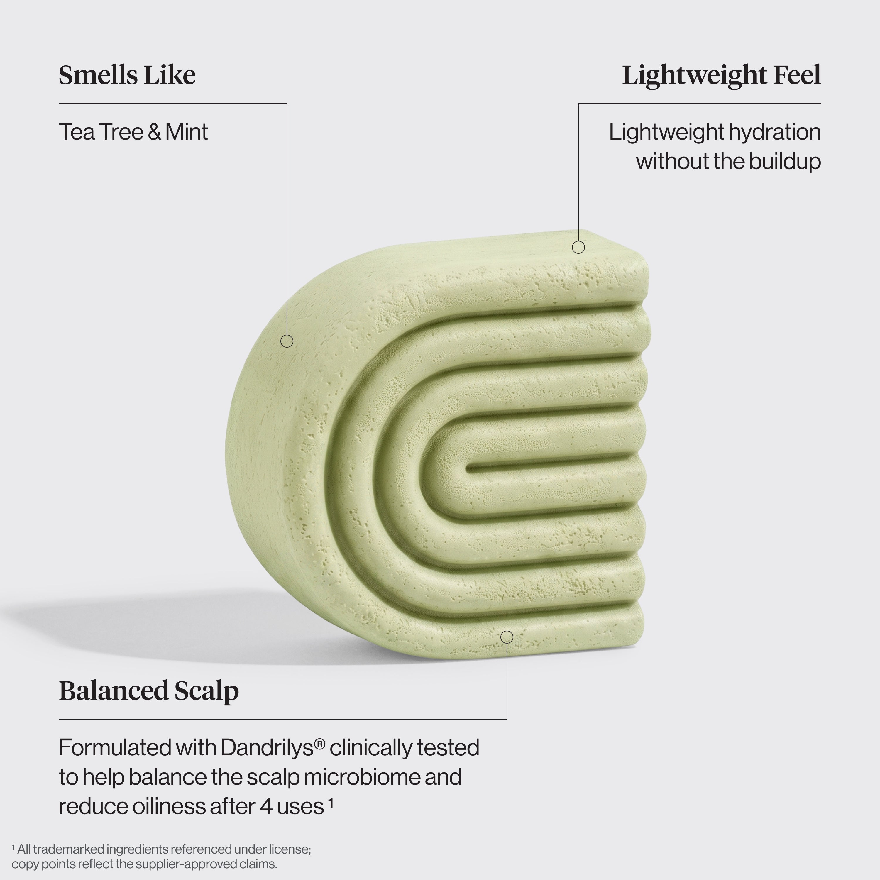 Tea Tree &amp; Mint Clarifying Conditioner Bar
