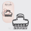 Hematite Metal Cloud Claw Clip