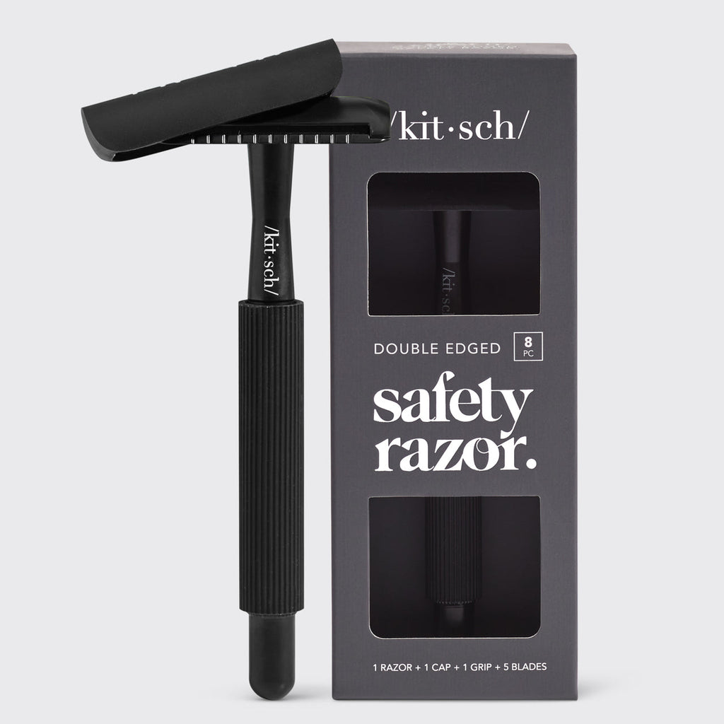 Safety Razor &amp; Shave Butter Bundle - Black